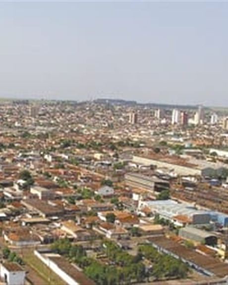 Vista aérea de Sertãozinho