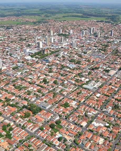 Vista aérea de Votuporanga