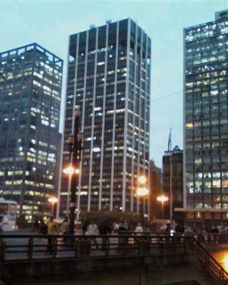 Vale do Anhangabaú, no centro de São Paulo